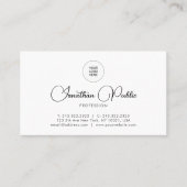 Upload Company Logo Hier de Aangepaste Naam van Ma Visitekaartje (Voorkant)