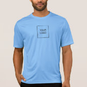 Upload Company Logo Hier Mannen Moderne T-shirt (Voorkant)