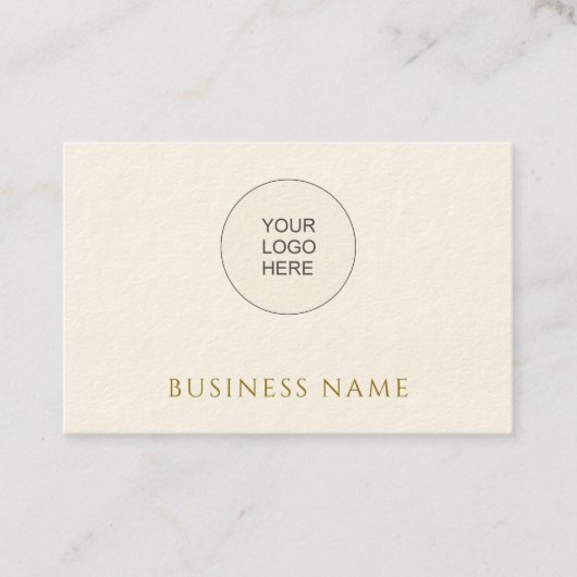 Upload Company Logo hier Moderne Gepersonaliseerd Visitekaartje (Voorkant)