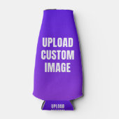 Upload Custom 3 Image - Add Your Own To Print On A Flesjeskoeler (Voorkant)