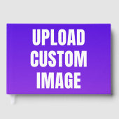 Upload Custom 3 Image - Add Your Own To Print On A Gastenboek (Voorkant)