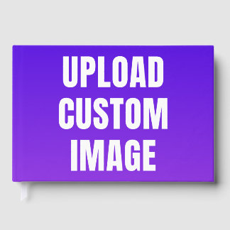 Upload Custom 3 Image - Add Your Own To Print On A Gastenboek