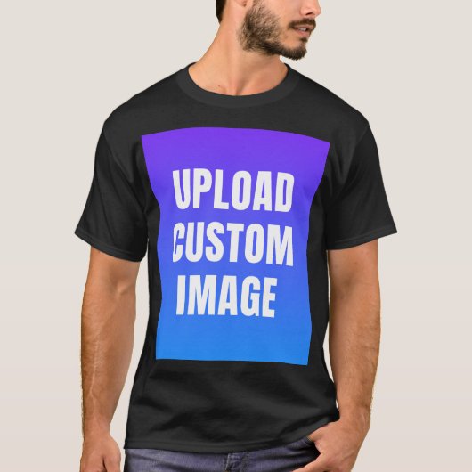Upload Custom Image - Add Your Own To Print On A T-shirt (Voorkant)