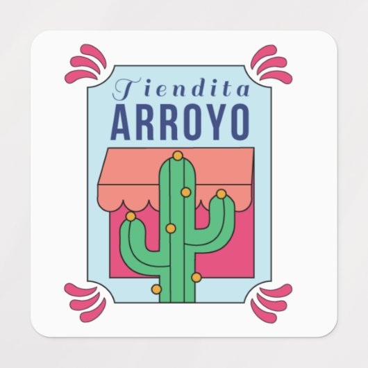 Upload Custom Logo Sticker Personalized Brand (Design 2)