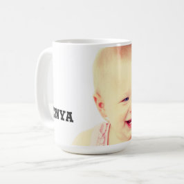 Upload de Foto van Baby/van het Kind Koffiemok