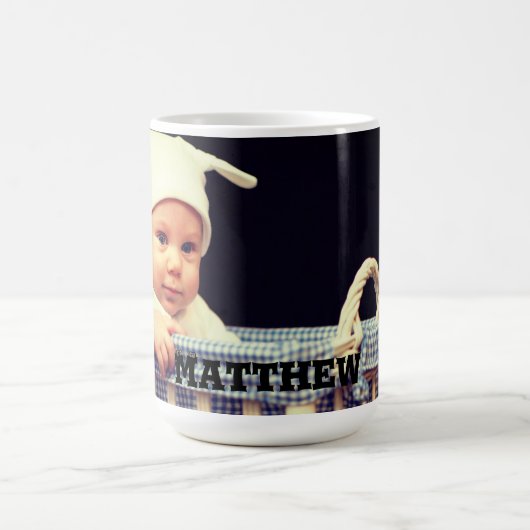 Upload de Foto van Baby/van het Kind Koffiemok (Center)