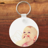 Upload de foto van uw Baby Sleutelhanger (Voorkant)