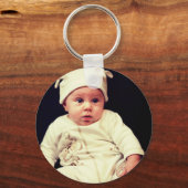 Upload de foto van uw Baby Sleutelhanger (Voorkant)