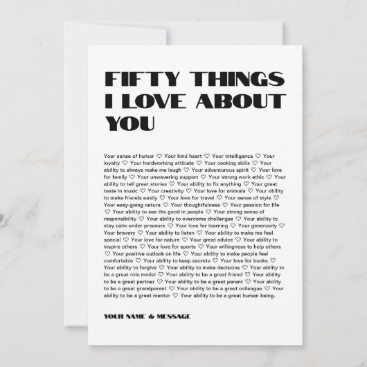 Upload de foto van uw Valentijns met aangepaste be Bedankkaart (Voorkant)