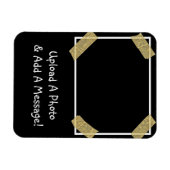 Upload een Foto en voeg een Persoonlijk Bericht va Magneet (Horizontaal)