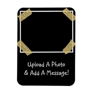 Upload een Foto en voeg een Persoonlijk Bericht va Magneet