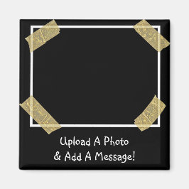 Upload een Foto en voeg een Persoonlijk Bericht va Magneet