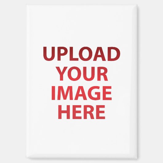 Upload een foto van je geliefde magneet (Voorkant)