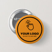 Upload eenvoudig uw Logo Custom Low Minimums Sinaa Ronde Button 5,7 Cm (Voorkant /achterkant)