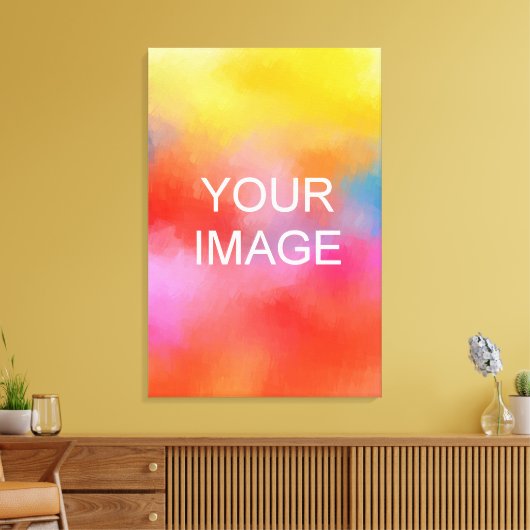 Upload foto Afbeelding Afbeelding Logo Stretched L Canvas Afdruk (Insitu (Woonkamer))