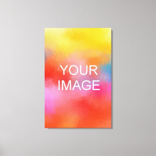 Upload foto Afbeelding Afbeelding Logo Stretched L Canvas Afdruk (Voorkant)