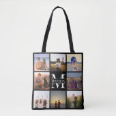 Upload foto en naam canvas tas (Voorkant)