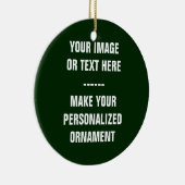 Upload Foto Keramische Kerst Ornament -Cadeaubon I (Rechts)