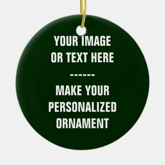 Upload Foto Keramische Kerst Ornament -Cadeaubon I (Voorkant)