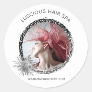 *~* UPLOAD FOTO Logo Productlabel Envelop Seal Ronde Sticker