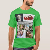 Upload foto met dark base T-shirt (Voorkant)