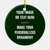 Upload foto voor Kerst Ornament Keramiek (Voorkant)