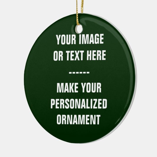 Upload foto voor Kerst Ornament Keramiek (Links)