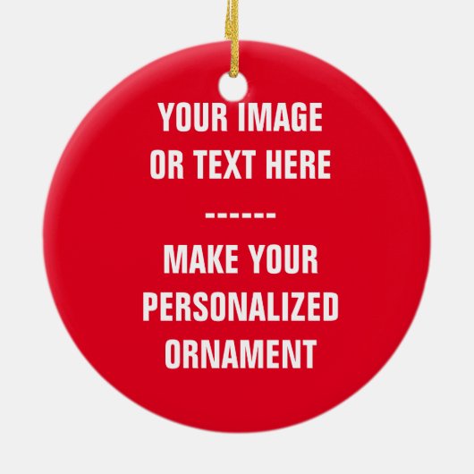 Upload foto voor Kerst Ornament Keramiek (Achterkant)