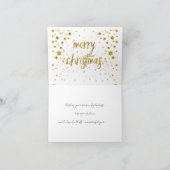 Upload fotonaam Personaliseer kerstgroet Feestdagen Kaart (Binnen)