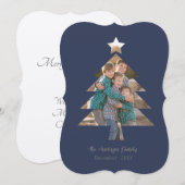 Upload het Afbeelding van de Familie in een Vorm v Kaart (Voorkant / Achterkant)