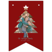 Upload het Afbeelding van de Familie in een Vorm v Vlaggetjes (Tweede vlag)