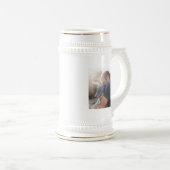 Upload het kunstwerk van uw kind | SCHATTIGEE VADE Bierpul (Voorkant rechts)