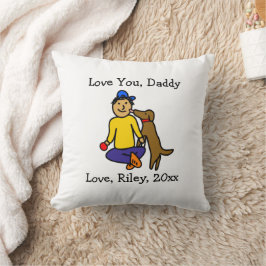 Upload het kunstwerk van uw kind | SCHATTIGEE VADE Kussen