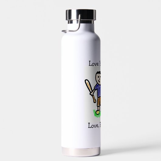 Upload het kunstwerk van uw kind | SCHATTIGEE VADE Waterfles (Rechts)