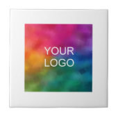 Upload hier uw eigen Logo van uw bedrijf Tegeltje (Voorkant)