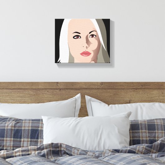 Upload hier uw foto canvas afdruk (Insitu (Slaapkamer))