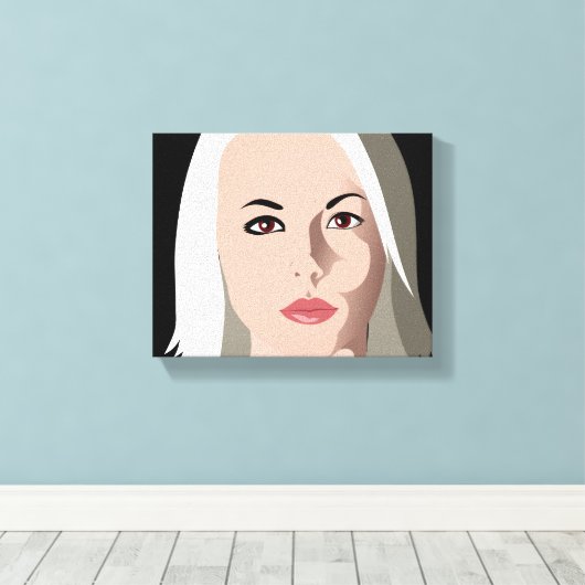 Upload hier uw foto canvas afdruk (Insitu (Houten vloer))