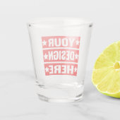 Upload hier uw foto of ontwerp op maat shot glas (Achterkant)