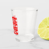 Upload hier uw foto of ontwerp op maat shot glas (Rechts)