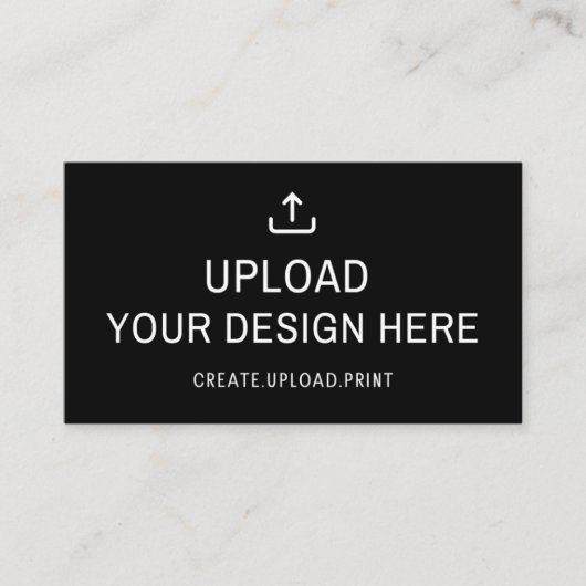 Upload hier uw ontwerp visitekaartje (Voorkant)