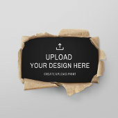 Upload hier uw ontwerp visitekaartje