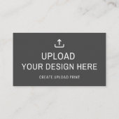 Upload hier uw ontwerpillustraties visitekaartje (Achterkant)