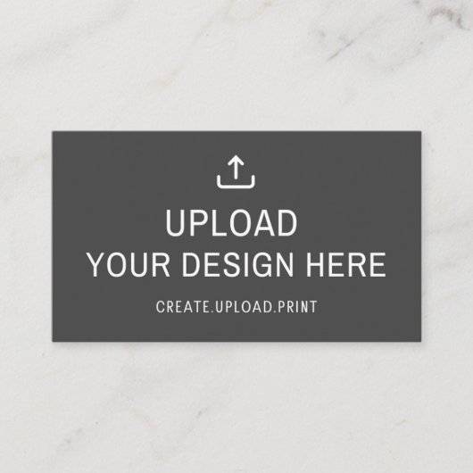 Upload hier uw ontwerpillustraties visitekaartje (Voorkant)