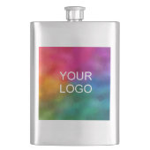 Upload hier uw zakelijke bedrijfs-Logo Flacon (Voorkant)