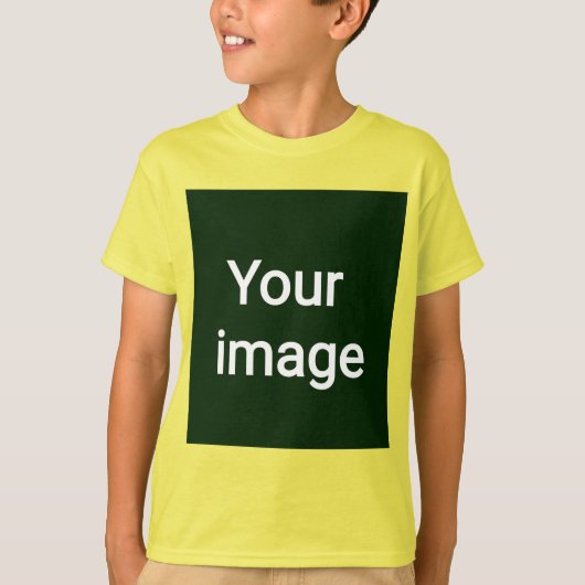 Upload Je Aangepaste Afbeelding – Persoonlijke Gra T-shirt (Voorkant)