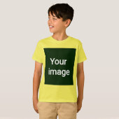 Upload Je Aangepaste Afbeelding – Persoonlijke Gra T-shirt (Voorkant volledig)