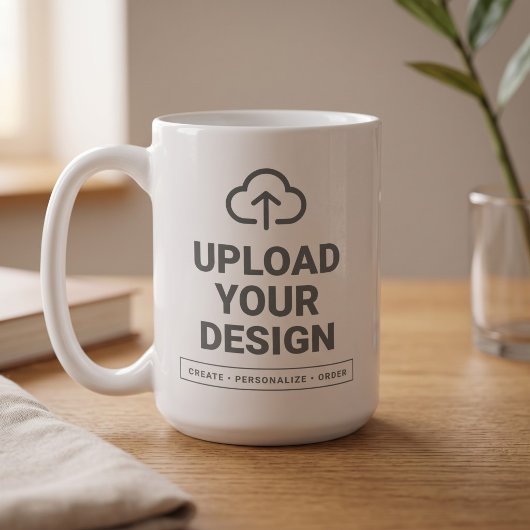 Upload je afbeelding koffiemok