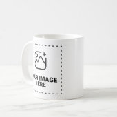 Upload je afbeelding koffiemok (Voorkant links)