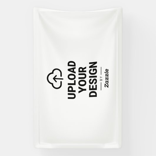 Upload je artwork spandoek (Verticaal)