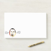 Upload je boze foto post-it® notes (Op bureau)